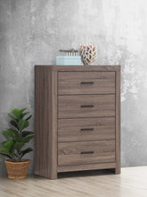 Coaster Brantford 4-drawer Chest Barrel Oak Model 207045